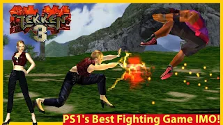 PS1's BEST 3D Arcade Fighting Game! Tekken 3! How Tekken Evolved on PSX to be the Best
