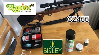 CZ455 full rifle clean and bolt disassembly