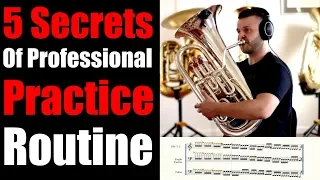 SECRETS to PROFESSIONAL ROUTINE Explained + EXERCISES in PDF!!!