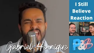 Gabriel Henrique covers "I Still Believe" by Mariah Carey Psi and Bella first time hearing reaction