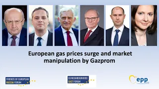 EUROPEAN GAS PRICES SURGE AND MARKET MANIPULATION BY GAZPROM