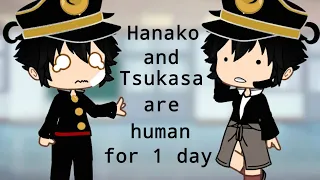 ||hanako and tsukasa are human for 1 day||Original(?)||TBHK||