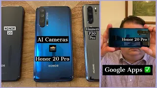 Honor 20 Pro vs Honor 20 vs Huawei P30 Pro