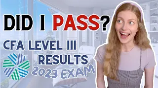 Opening My CFA Level 3 Exam Results | Live Reaction