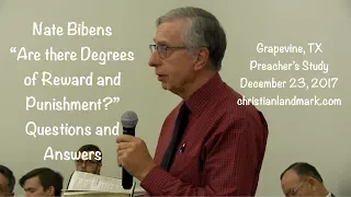 Nate Bibens - Are there Degrees of Reward and Punishment? Q&A