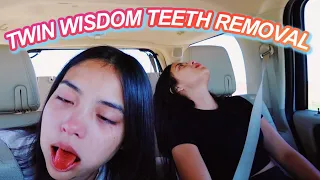 Identical Twins Get Wisdom Teeth Removed! *FUNNY*