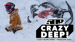 Crazy Deep Snow with Borchers & Sieg