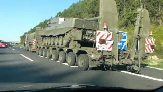 Österreichisches Bundesheer - Überstellung Leopard 2