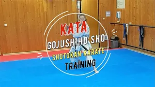 Shotokan karate training Kаtа Gojushiho Sho