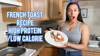 Healthy French Toast Recipe (Easy) - I Eat this EVERY DAY! (Simple Recipe Only 4 Ingredients)