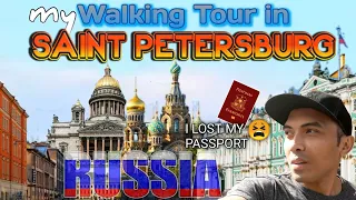 EXPLORATION 7: SAINT PETERSBURG @ RUSSIA 🇷🇺 My Walking Tour in Russia | 090219