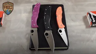 Spyderco Delica VS. Endura VS. Endela