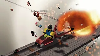 Chaos in Cart Ride Around Nothing [ROBLOX]