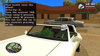 Обзор Модов GTA San Andreas #480 - Смена водителя
