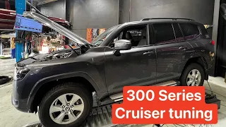 Toyota Landcruiser 300 Series dyno tuning