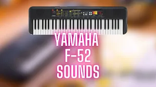 Yamaha F-52 SOUNDS