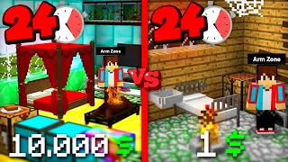 Տուն 1$֊ով vs Տուն 10.000$֊ով!? Arm Zone Minecraft Hayeren