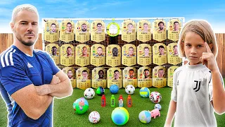 FIFA 23 ULTIMATE TEAM CARD BATTLE!! 🔥 FATHER VS SON