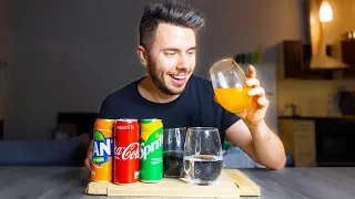 Elkészítettem a COCA-COLA, FANTA és SPRITE üdítőit!