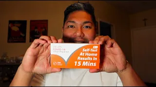 How to Self-Test At Home! (COVID19 iHealth Rapid Test)