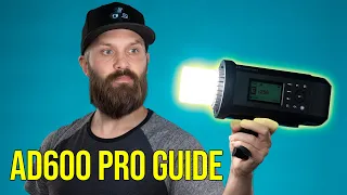 GODOX AD600 PRO FLASH GUIDE How to use the Flashpoint Xplor 600 Pro