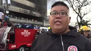 Building on Araneta Ave. on fire for almost 12 hours