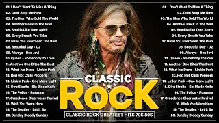 Aerosmith, ACDC, Nirvana, U2, Queen, Led Zeppelin 🔥 Classic Rock 70s 80s 90s