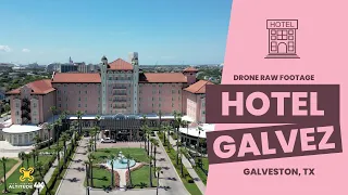 Hotel Galvez Footage, Galveston TX. Summer