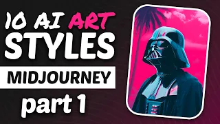 10 Amazing Ai Art Styles In Midjourney Part 1