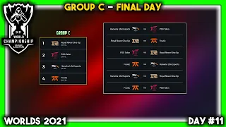 Worlds 2021 | GROUP C - FINAL DAY (Live-View #9 | Day #11: Group Stage Day 6)