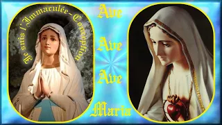 AM1366. Ave Maria de Lourdes : Musical pour accompagner la récitation du Chapelet (772)