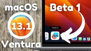 macOS Ventura 13.1 Beta 1 - What's New?