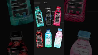 How to make your own PRIME design Hydration drink flavors! #photoshop #prime #viral #ksi #shorts