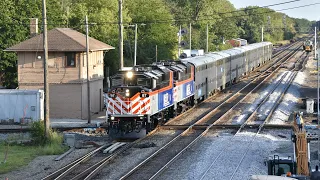 Railfanning Rondout, IL Including Track Construction