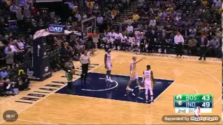 Jae Crowder Nails the Full Court Shot.. From Out o