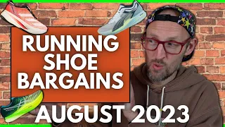 BEST RUNNING SHOE BARGAINS for AUGUST 2023 | Best value running shoes | ADIDAS, PUMA + MORE | EDDBUD