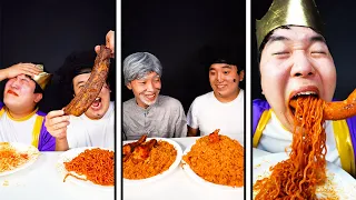 Spicy Noodles challenge | TikTok Funny Videos | Super Spicy Foods Mukbang ASMR