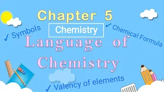 ICSE Class 8 Chemistry Chapter Language of Chemistry | Symbol | Chemical formula | Valency