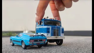 USA TRUCK Kenworth Bullnose ixo 1:43 metal miniature #diecast #unboxing