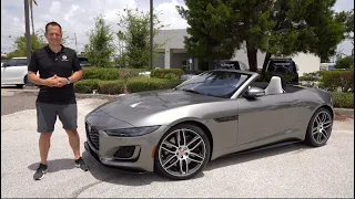 Is the 2023 Jaguar F-Type a V8 luxury sports car WORTH the PRICE?
