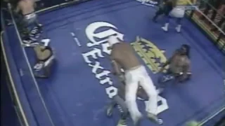 Infierno En El Ring Lucha En Jaula 7 Mascaras Y 1 Cabellera (74 Aniversario De La Lucha Libre)