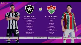 Melhores momentos Botafogo x Fluminense - Estreia de Honda em clássico carioca!!! PES20