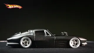 64 CORVETTE STINGRAY CUSTOM RESTORATION HOTWHEELS