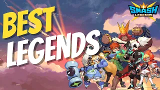 BEST LEGENDS BY THE TOP 3 GLOBAL PLAYERS IN SMASH LEGENDS