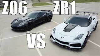 PULLS BETWEEN A STOCK M7 Z06 vs STOCK A8 ZR1 YOU MAY BE SURPRISED!! | SHOULD YOU BUY A ZR1??