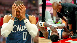 NBA "This Hurts! Horrible Injuries of 2023-24 Season" 🤕 MOMENTS