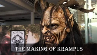 The Making of Krampus, for the Krampus run in Salzburg Austria