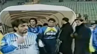 Inter - Napoli 1-1 | Semifinale andata coppa Italia 1996-97 | da Italia 1