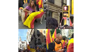 Каталония и Испания едины. Митинг против отделения Каталонии. 27 октября 2019 г. Часть 2