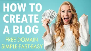 How To Create A Blog In 30 Mins - 2024 - Make A Blog Tutorial For Beginners